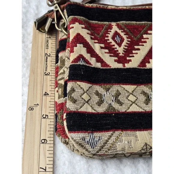 Canyon Sky Southwestern Aztec  Tribal Pattern Crossbody Purse Handbag - Picture 8 of 14
